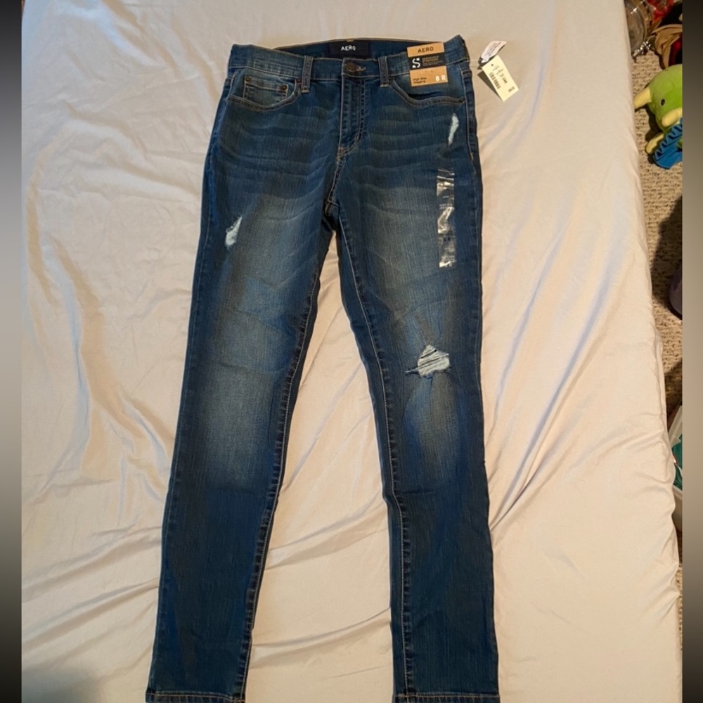 New with tags Aero Seriously stretchy high rise jegging pants